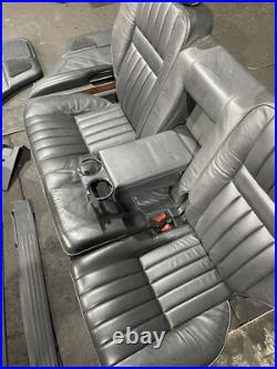 RANGE ROVER P38 2.5 4.0 4.6 BLACK LEATHER INTERIOR SEATS PANELS TRIM 94-02 5 Bar