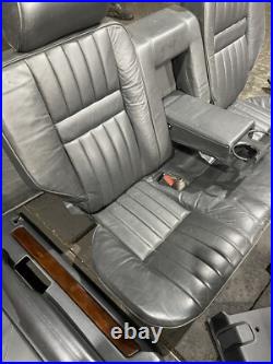 RANGE ROVER P38 2.5 4.0 4.6 BLACK LEATHER INTERIOR SEATS PANELS TRIM 94-02 5 Bar