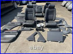 RANGE ROVER P38 2.5 4.0 4.6 BLACK LEATHER INTERIOR SEATS PANELS TRIM 94-02 6 Bar RANGE ROVER P38 2.5 4.0 4.6 BLACK LEATHER INTERIOR SEATS PANELS TRIM 94-02 6 Bar