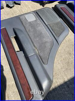 RANGE ROVER P38 2.5 4.0 4.6 BLACK LEATHER INTERIOR SEATS PANELS TRIM 94-02 6 Bar RANGE ROVER P38 2.5 4.0 4.6 BLACK LEATHER INTERIOR SEATS PANELS TRIM 94-02 6 Bar