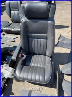 RANGE ROVER P38 2.5 4.0 4.6 BLACK LEATHER INTERIOR SEATS PANELS TRIM 94-02 6 Bar RANGE ROVER P38 2.5 4.0 4.6 BLACK LEATHER INTERIOR SEATS PANELS TRIM 94-02 6 Bar