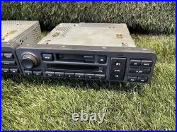 RANGE ROVER P38 2x ALPINE STEREO HEAD UNITS PLAYER SPARES OR REPAIR 98-02
