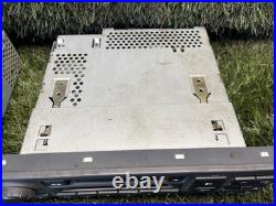 RANGE ROVER P38 2x ALPINE STEREO HEAD UNITS PLAYER SPARES OR REPAIR 98-02