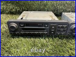 RANGE ROVER P38 2x ALPINE STEREO HEAD UNITS PLAYER SPARES OR REPAIR 98-02