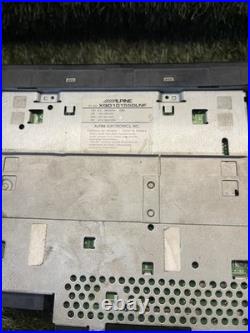 RANGE ROVER P38 2x ALPINE STEREO HEAD UNITS PLAYER SPARES OR REPAIR 98-02