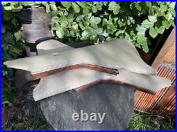 RANGE ROVER P38 CentreConsole Side Cheek Wood Walnut Cream Genuine Autobiography