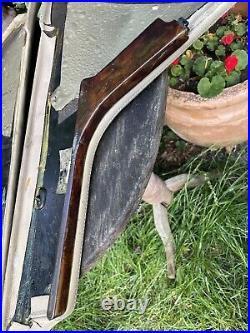 RANGE ROVER P38 CentreConsole Side Cheek Wood Walnut Cream Genuine Autobiography