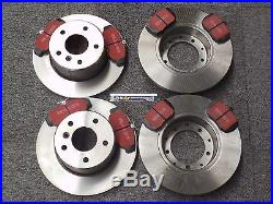 RANGE ROVER P38 Front and Rear Brake Discs and EBC Pad Kit