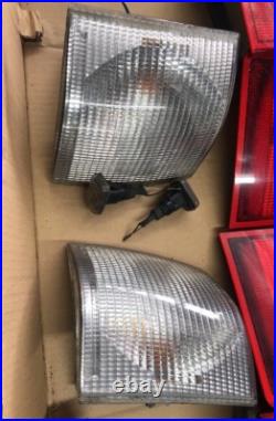 RANGE ROVER P38 Set Of Clear Lights Up Grade Front Rear Lens Very Good RANGE ROVER P38 Set Of Clear Lights Up Grade Front Rear Lens Very Good