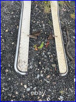 RANGE ROVER P38 Side Steps In Good Condition 4.0 4.6 2.5 Chrome