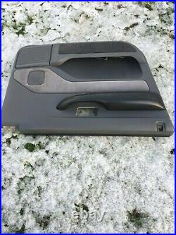 RangeRover P38 2.5TD 4.0 4.6 V8 Grey Leather Doorcards x2 fronts