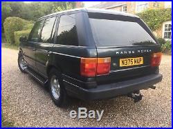 Range Rover 2.5 DSE Automatic P38 Blue Re-mapped Land Rover BMW Diesel