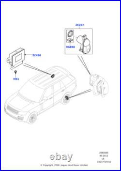 Range Rover Genuine LR036573 Caliper Motor Actuator Fits 2013-On Sport 2014-On