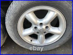 Range Rover P38 18 5 Spoke Alloy Wheels Tyres 255/55/18 94-02 Discovery 2 98-04