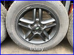Range Rover P38 18 Hurricane Alloy Wheels Tyres 255/55/18 94-02 Discovery 2