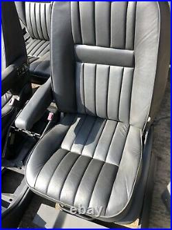 Range Rover P38 2.5 4.0 4.6 Black 5 Bar Leather Interior Seats Door Cards 94-02
