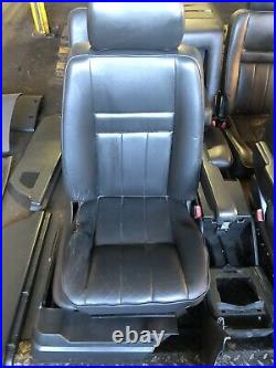 Range Rover P38 2.5 4.0 4.6 Black 5 Leather Interior Seats Door Cards 94-02