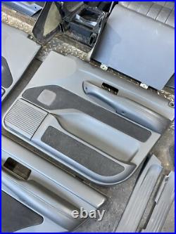 Range Rover P38 2.5 4.0 4.6 Black Leather Interior Seats Door Panels Trim 94-02 Range Rover P38 2.5 4.0 4.6 Black Leather Interior Seats Door Panels Trim 94-02
