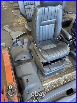 Range Rover P38 2.5 4.0 4.6 Black Leather Interior Seats Door Panels Trim 94-02 Range Rover P38 2.5 4.0 4.6 Black Leather Interior Seats Door Panels Trim 94-02