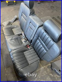 Range Rover P38 2.5 4.0 4.6 Black Leather Interior Seats Door Panels Trim 94-02 Range Rover P38 2.5 4.0 4.6 Black Leather Interior Seats Door Panels Trim 94-02