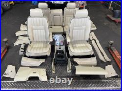 Range Rover P38 2.5 4.0 4.6 Cream 5 Bar Leather Interior Seats Upgrade 94-02 Range Rover P38 2.5 4.0 4.6 Cream 5 Bar Leather Interior Seats Upgrade 94-02