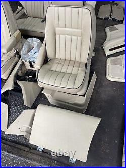 Range Rover P38 2.5 4.0 4.6 Cream 5 Bar Leather Interior Seats Upgrade 94-02 Range Rover P38 2.5 4.0 4.6 Cream 5 Bar Leather Interior Seats Upgrade 94-02