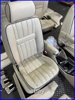 Range Rover P38 2.5 4.0 4.6 Cream 5 Bar Leather Interior Seats Upgrade 94-02 Range Rover P38 2.5 4.0 4.6 Cream 5 Bar Leather Interior Seats Upgrade 94-02