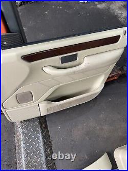 Range Rover P38 2.5 4.0 4.6 Cream 5 Bar Leather Interior Seats Upgrade 94-02 Range Rover P38 2.5 4.0 4.6 Cream 5 Bar Leather Interior Seats Upgrade 94-02