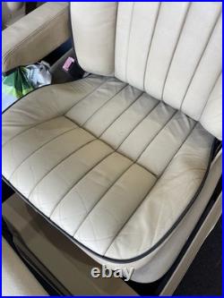 Range Rover P38 2.5 4.0 4.6 Cream 5 Bar Leather Interior Seats Upgrade 94-02