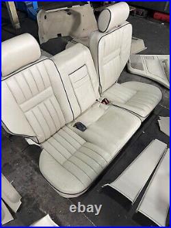 Range Rover P38 2.5 4.0 4.6 Cream 5 Bar Leather Interior Seats Upgrade 94-02 Range Rover P38 2.5 4.0 4.6 Cream 5 Bar Leather Interior Seats Upgrade 94-02