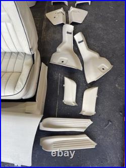 Range Rover P38 2.5 4.0 4.6 Cream 5 Bar Leather Interior Seats Upgrade 94-02