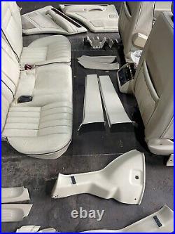 Range Rover P38 2.5 4.0 4.6 Cream 5 Bar Leather Interior Seats Upgrade 94-02 Range Rover P38 2.5 4.0 4.6 Cream 5 Bar Leather Interior Seats Upgrade 94-02