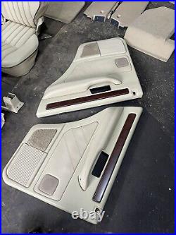 Range Rover P38 2.5 4.0 4.6 Cream 5 Bar Leather Interior Seats Upgrade 94-02 Range Rover P38 2.5 4.0 4.6 Cream 5 Bar Leather Interior Seats Upgrade 94-02