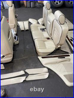 Range Rover P38 2.5 4.0 4.6 Cream 5 Bar Leather Interior Seats Upgrade 94-02 Range Rover P38 2.5 4.0 4.6 Cream 5 Bar Leather Interior Seats Upgrade 94-02