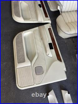 Range Rover P38 2.5 4.0 4.6 Cream 5 Bar Leather Interior Seats Upgrade 94-02