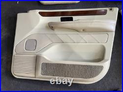 Range Rover P38 2.5 4.0 4.6 Cream 5 Bar Leather Interior Seats Upgrade 94-02