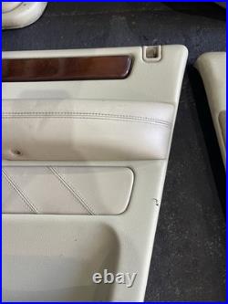 Range Rover P38 2.5 4.0 4.6 Cream 5 Bar Leather Interior Seats Upgrade 94-02
