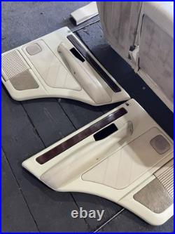 Range Rover P38 2.5 4.0 4.6 Cream 5 Bar Leather Interior Seats Upgrade 94-02