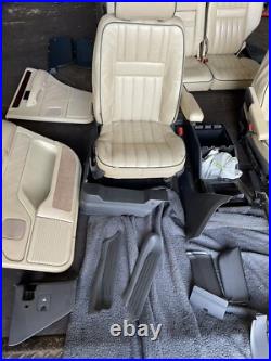 Range Rover P38 2.5 4.0 4.6 Cream And Black 5 Bar Leather Interior Seats 94-02 Range Rover P38 2.5 4.0 4.6 Cream And Black 5 Bar Leather Interior Seats 94-02