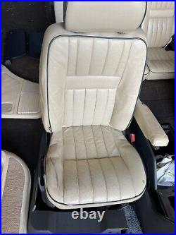 Range Rover P38 2.5 4.0 4.6 Cream And Black 5 Bar Leather Interior Seats 94-02 Range Rover P38 2.5 4.0 4.6 Cream And Black 5 Bar Leather Interior Seats 94-02