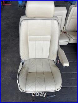 Range Rover P38 2.5 4.0 4.6 Cream Leather Interior Seats Manual Trim 94-02 Range Rover P38 2.5 4.0 4.6 Cream Leather Interior Seats Manual Trim 94-02