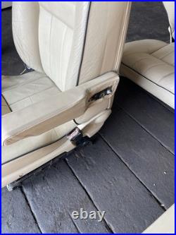 Range Rover P38 2.5 4.0 4.6 Cream Leather Interior Seats Manual Trim 94-02 Range Rover P38 2.5 4.0 4.6 Cream Leather Interior Seats Manual Trim 94-02