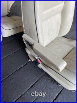 Range Rover P38 2.5 4.0 4.6 Cream Leather Interior Seats Manual Trim 94-02 Range Rover P38 2.5 4.0 4.6 Cream Leather Interior Seats Manual Trim 94-02