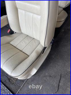 Range Rover P38 2.5 4.0 4.6 Cream Leather Interior Seats Manual Trim 94-02 Range Rover P38 2.5 4.0 4.6 Cream Leather Interior Seats Manual Trim 94-02
