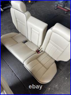 Range Rover P38 2.5 4.0 4.6 Cream Leather Interior Seats Manual Trim 94-02 Range Rover P38 2.5 4.0 4.6 Cream Leather Interior Seats Manual Trim 94-02