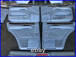 Range Rover P38 2.5 4.0 4.6 Granite Dark Grey Leather Interior Seats Trim 94-02