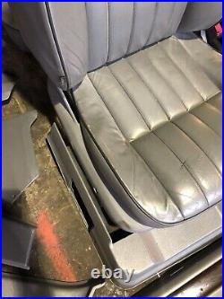 Range Rover P38 2.5 4.0 4.6 Granite Grey 5 Bar Leather Interior Seats 94-02
