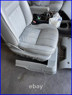Range Rover P38 2.5 4.0 4.6 Grey Leather Interior Seats Panels Trim 94-00 Range Rover P38 2.5 4.0 4.6 Grey Leather Interior Seats Panels Trim 94-00