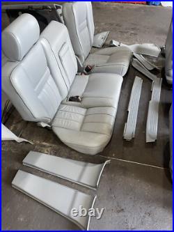 Range Rover P38 2.5 4.0 4.6 Grey Leather Interior Seats Panels Trim 94-00 Range Rover P38 2.5 4.0 4.6 Grey Leather Interior Seats Panels Trim 94-00