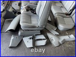 Range Rover P38 2.5 4.0 4.6 Grey Leather Interior Seats Panels Trim 94-00 Range Rover P38 2.5 4.0 4.6 Grey Leather Interior Seats Panels Trim 94-00